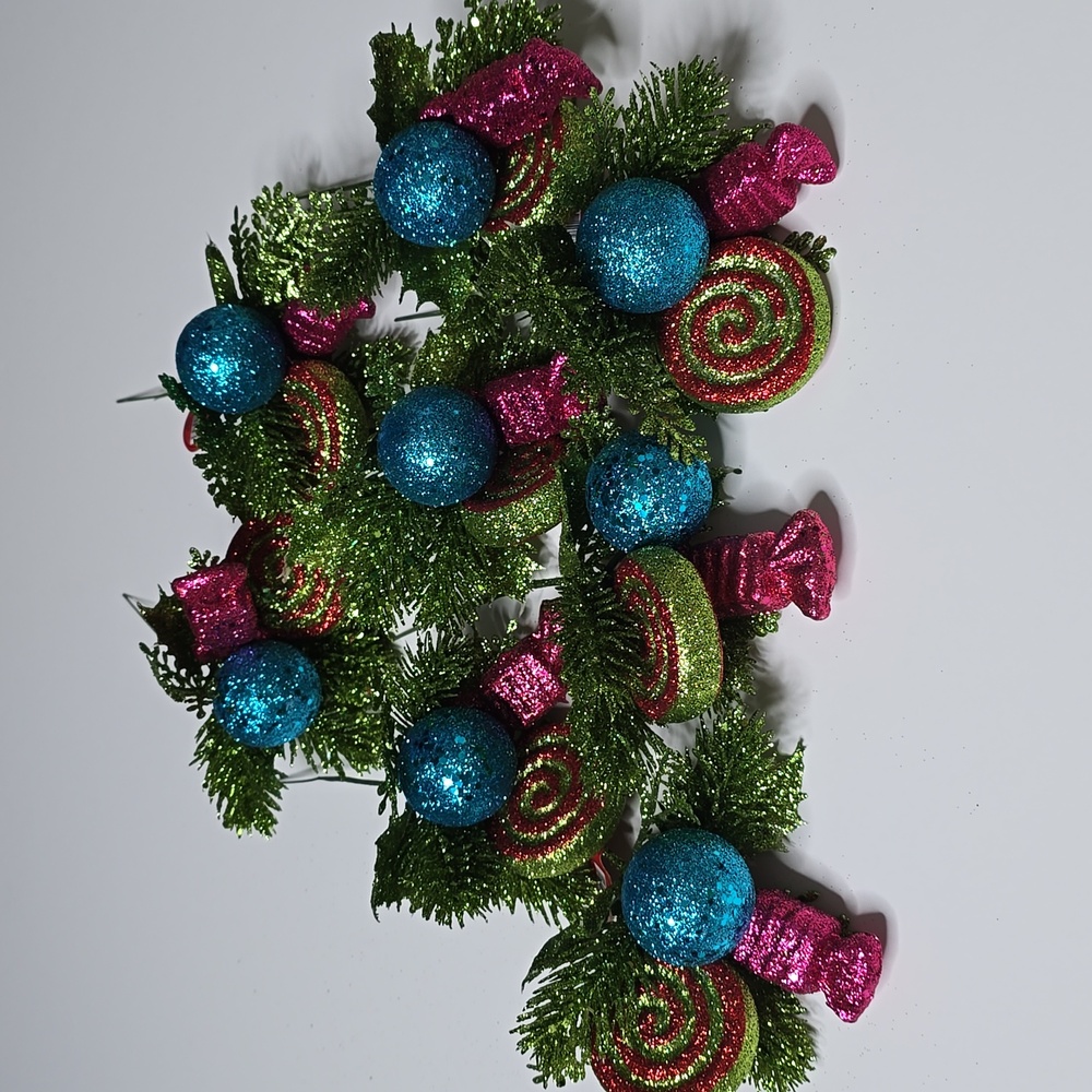 New Glitter Holiday Picks Set of 8